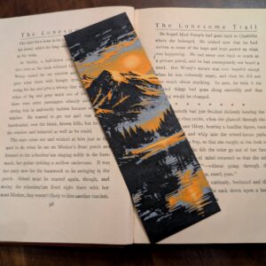 Bookmark s motivom planina
